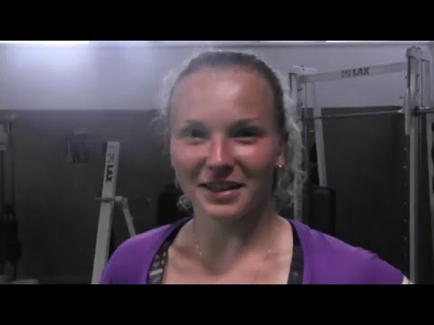 EMPIRE Slovak Open 2016 SF, Katerina Siniakova CZE   Zarina Diyas KAZ 63, 06, 64