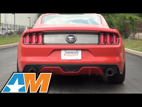 2015-2017 Mustang EcoBoost Magnaflow Exhaust Sound Clip Competition Axle-Back Review & Install