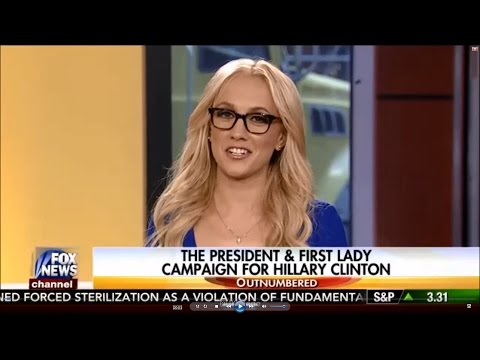 10-14-16 Kat Timpf on Outnumbered - Obamas Campaign for Hillary