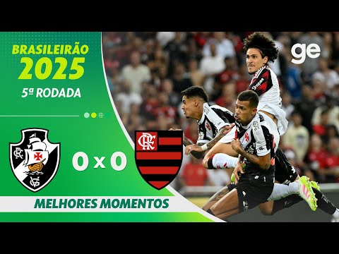 Check out the best moments of Flamengo 0x0 Vasco in the Brazilian Championship