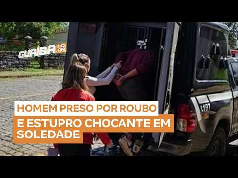 Soledade: Homem de 31 anos é preso em flagrante após estuprar e roubar idosa
