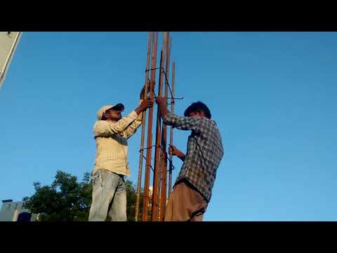 Column Extension reinforcement Building construction part-12 || watch #civiltechconstructions