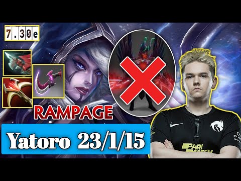 Yatoro drow ranger gameplay | GODLIKE gameplay with 23 kills