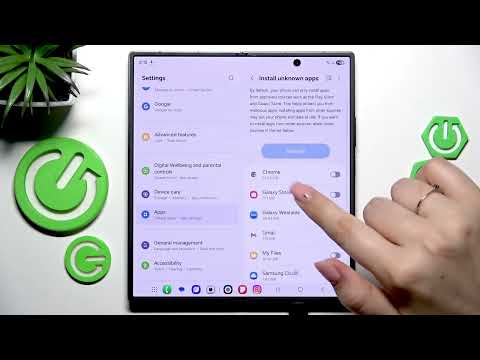 SAMSUNG Galaxy Z Fold 7 – How to Allow Unknown Sources
