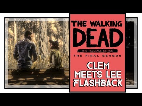 Clementine Meets Lee Flashback | The Walking Dead Game Season 4 Episode 3