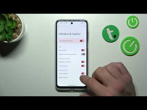 How to Enable Ring Vibration Function on Motorola Moto G13 - Disable Vibrations for Calls