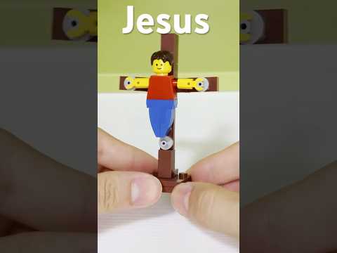 How to Build a LEGO Jesus ...#lego#legominifigures #legomoc