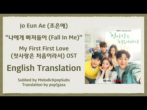 Jo Eun Ae (조은애) - 나에게 빠져들어 (Fall In Me) (My First First Love OST) [English Subs]