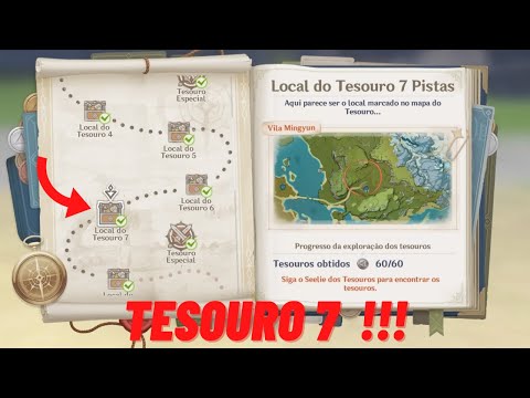 Local do Tesouro 7 / Vila Mingyun - Genshin Impact