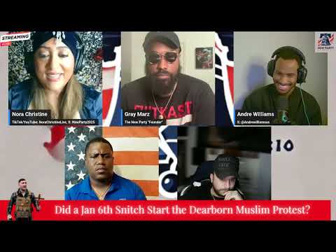 Andre Williams Debates Pro Israel Black Conservative | The New Party