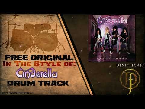 Cinderella Style Hair Metal Drum Track | 86 BPM | Free WAV Download