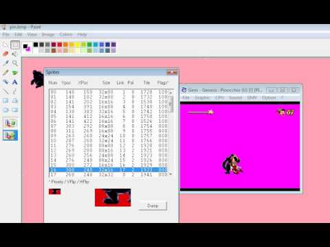 How to rip Genesis sprites - Advanced techniques
