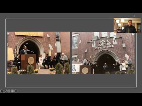 University of Idaho graduate student Spencer Manning interviews Lynn "Doc" Skinner about the history of the University of Idaho's Lionel Hampton Jazz Festival and Skinner's friendship with Hampton.