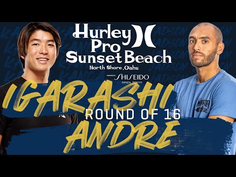 Kanoa Igarashi vs Jadson Andre Hurley Pro Sunset Beach - Round of 16 Heat 8