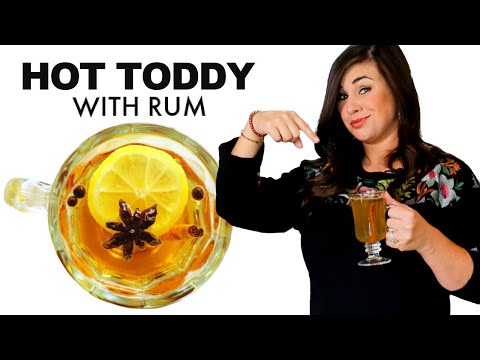 Hot Toddy With Rum (One That Doesn't Taste Like Cough Syrup)