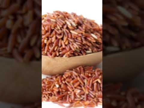 Sprouted red rice black rice health drink mix