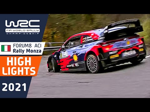 WRC Rally Highlights Day 1 Morning : WRC FORUM8 ACI Rally Monza 2021