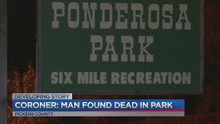 Coroner: Man found dead in Pickens County Park