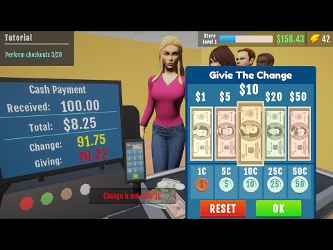 Supermarket simulator mobile 3D Store Digital Melody Games Android gameplay 2024