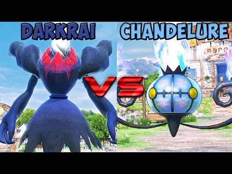 Pokken tournament DX - Darkrai vs Chandelure