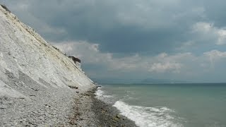 preview picture of video 'Чёрное море. Пляж Мысхако 3 (Black Sea. Myskhako beach)'