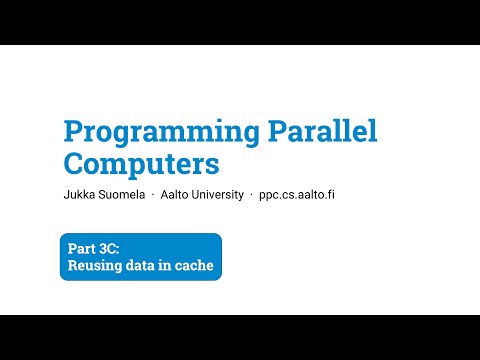 Programming Parallel Computers Part 3c