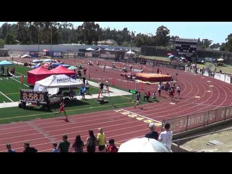 K Quinonez - FSB 3200m at OC Championships 4-22-17 - Los Alamitos Boys