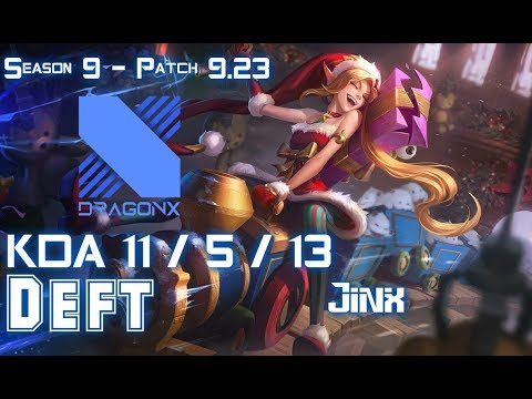 DRX Deft JINX vs KAI'SA ADC - Patch 9.23 KR Ranked
