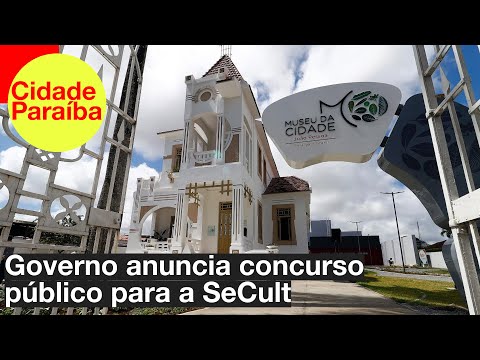 Governo anuncia concurso público para a SeCult