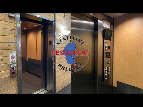 Nice Motor! OTIS Series 1 Hydraulic Elevator - Stateline Brewery & Restaurant - South Lake Tahoe, CA