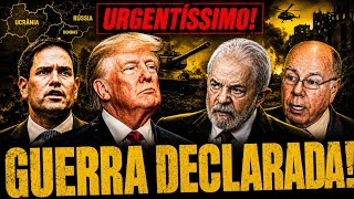 🚨URGENTE! A CRISE ENTRE EUA E BRASIL GANHA CAPÍTULO GRAVÍSSIMO COM LULA TRUMP E FLÁVIO BOLSONARO 