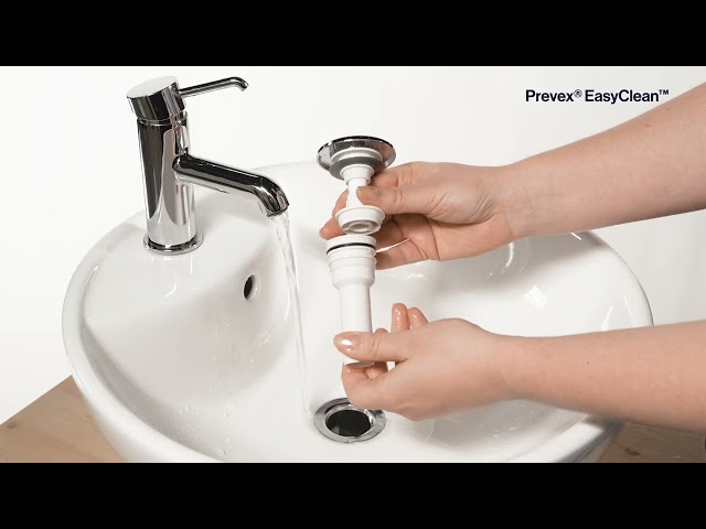 prevex Vattenlås prevex easyclean 32/40 pop-up