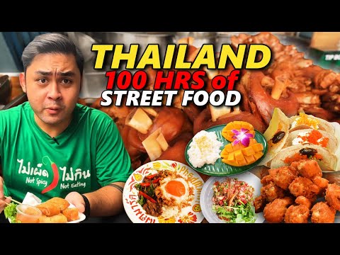 The Chui Show: Filipino tries THAILAND Street Food! 100 Hours of EATING in Bangkok!