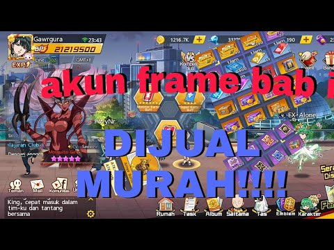 one puch man the strongest review akun frame bab i akunya dijual murah cok