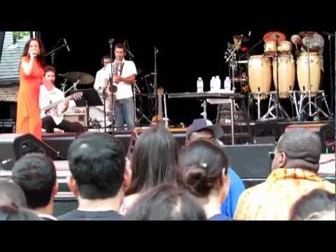 Bebel Gilberto performing "Close Your Eyes" at Central Park Summerstage