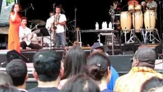 Bebel Gilberto performing &quot;Close Your Eyes&quot; at Central Park Summerstage