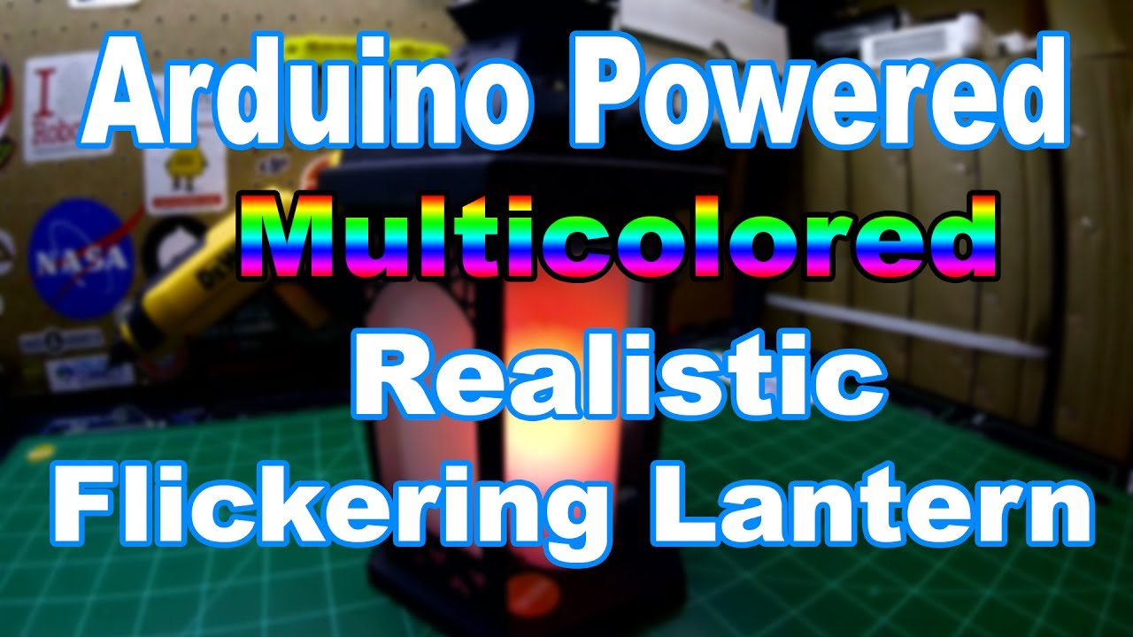 Arduino Powered Multi Color Realistic Flickering Lantern - element14 ...