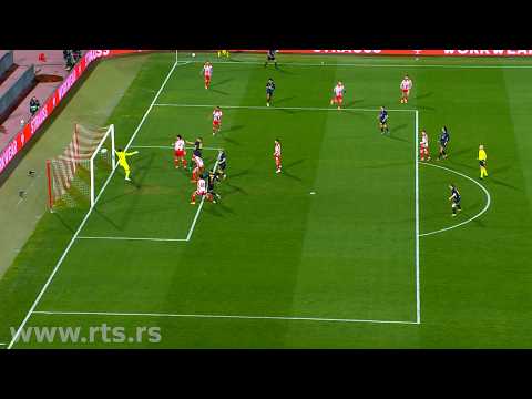 Fudbal, Lige Evrope: Crvena zvezda – Lil 0:1, 4' strelac je Žiru