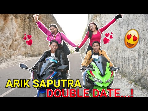 ROMANTIC😍 ARIK SAPUTRA DOUBLE DATE TOURING AROUND THE CITY ENDS IN LOST MOTORCYCLE?! | Mikael TubeHD