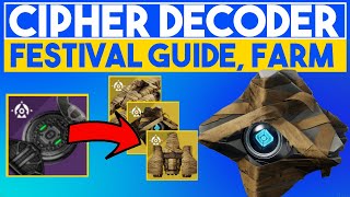 Festival of the Lost - CIPHER DECODER - Fastest Ways to Get for Triumphs