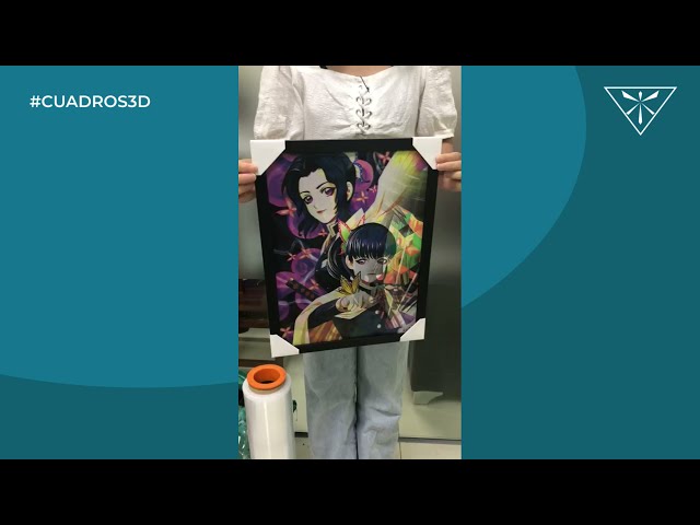 Vídeo relacionado con 3D LiveLife Lenticular Cuadros Decoración - Vaca escocesa de Deluxebase. Poster 3D sin marco de vacas. Obra de arte original con licencia del reconocido artista, David Penfound