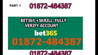 How to open bet365 account in Bangladesh 2023 I part-1 I বেট৩৬৫ I 01872484387 I