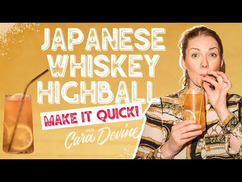 Japanese Maple Whiskey Highball