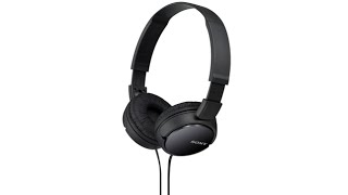 Video thumbnail for Sony MDR ZX110 Headphones Unboxing and Sound Test by Nick Carroll Disc Golf
