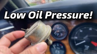 Low Oil Pressure: Replacing the Oil Pressure Sensor in My Jaguar Series 3