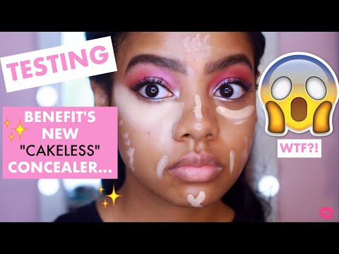 NEW BENEFIT CAKELESS CONCEALER | First Impressions & Review