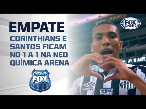 CORINTHIANS EMPATA E PROBLEMA COM TORCIDA CONTINUA! Comentaristas analisam a partida contra o Santos