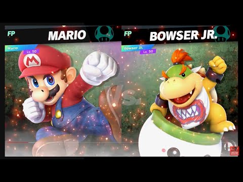 Super Smash Bros Ultimate Amiibo Fights – vs the World #58 Mario vs Bowser Jr
