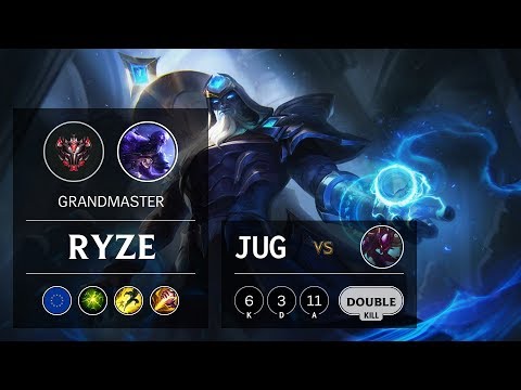 Ryze Jungle vs Kha'Zix - EUW Grandmaster Patch 9.19