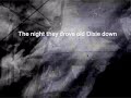 The Night They Drove Old Dixie Down - Gerry Hemingway & Izumi Kimura